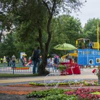 На Оболони в Киеве после реконструкции открыли парк «Наталка